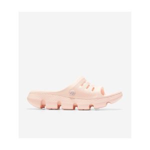 ZEROGRAND Womens Pink 0.5" Platform 4.zerogrand Wedge Slip On Slide Sandals 11 B